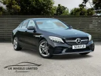 Used Mercedes C200 AMG line 2019 Black Sedan