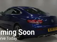 Used Mercedes C200 AMG line 2019 Blue Coupe