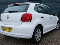 Used VW Polo S 60 HP (44 kW) 2010 White Hatchback