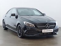 Used Mercedes CLA220 AMG line 170 HP (125 kW) 2019 Black Sedan