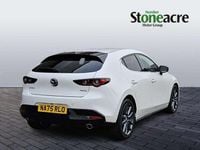 New Mazda 3 Exclusive-Line 186 HP (136 kW) 2025 White Hatchback