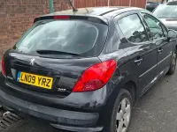 Used Peugeot 207 2009 Black Hatchback