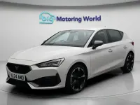 Used Cupra Leon 150 HP (110 kW) 2023 White Hatchback