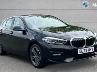 Used BMW 118 Sport Line 136 HP (100 kW) 2022 Jet black Hatchback