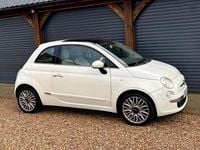 Used Fiat 500 Lounge 69 HP (50 kW) 2015 White Hatchback