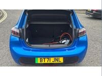 Used Peugeot e-208 GTi 100 kW (136 HP) 2021 Blue Hatchback