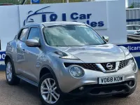 Usado Nissan Juke N-Connecta 110 CV (80 kW) 2018 Plateado SUV