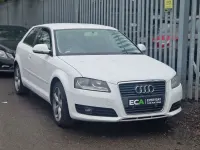 Usado Audi A3 102 HP (75 kW) 2009 Branco Citadino