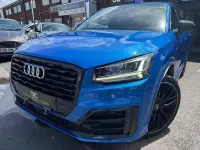 Used Audi Q2 Black Edition 116 HP (85 kW) 2019 Blue SUV