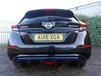 Used Nissan Leaf 110 kW (150 HP) 2018 Black Hatchback
