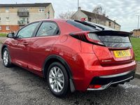 Begagnad Honda Civic SE Plus 120 HK (88 kW) 2016 Röd Halvkombi
