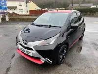 Used Toyota Aygo x-press 69 HP (50 kW) 2017 Black Hatchback