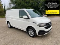 Used VW T6.1 Highline 110 HP (80 kW) 2021 White Van
