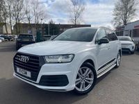 Begagnad Audi Q7 S-Line 272 HK (200 kW) 2018 Vit SUV
