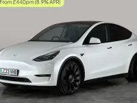 Used Tesla Model Y Performance 392 kW (534 HP) 2023 White SUV
