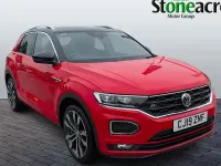 Used VW T-Roc R-line 116 HP (85 kW) 2019 Red SUV