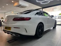 Used Mercedes E220 AMG Line Premium 194 HP (142 kW) 2018 White Coupe