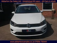 Used VW Golf Sportsvan SE 125 HP (91 kW) 2014 White MPV