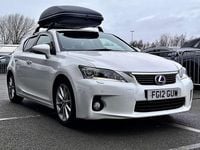 Used Lexus CT200h 2012 White Hatchback