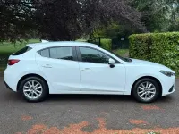 Begagnad Mazda 3 165 HK (121 kW) 2015 Vit Halvkombi
