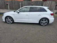 Used Audi A3 S-Line 150 HP (110 kW) 2019 White Sedan