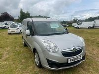 Used Vauxhall Combo Sportive 95 HP (69 kW) 2018 Silver MPV