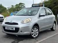Used Nissan Micra Tekna 98 HP (72 kW) 2012 Silver Hatchback
