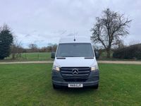 Begagnad Mercedes Sprinter 2019 Vit Van