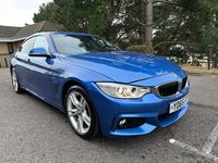 Used BMW 420 M Sport 190 HP (139 kW) 2015 Blue Coupe