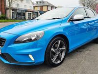 Used Volvo V40 R-Design 150 HP (110 kW) 2014 Blue Hatchback