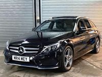 Used Mercedes C220 AMG Line Premium Plus 170 HP (125 kW) 2017 Black Estate