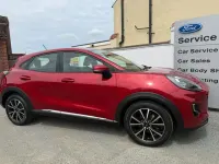 Used Ford Puma Titanium 155 HP (114 kW) 2020 Lucid red SUV