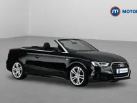 Used Audi A3 Cabriolet S-Line 150 HP (110 kW) 2018 Black Cabriolet