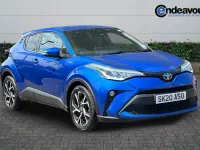 Used Toyota C-HR Design 122 HP (89 kW) 2020 Blue SUV