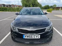 Used Kia Optima 141 HP (103 kW) 2017 Black Estate