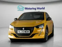 Used Peugeot 208 GT-line 102 HP (75 kW) 2020 Yellow Hatchback
