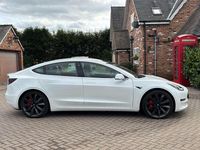 Used Tesla Model 3 Performance 461 kW (627 HP) 2020 White Sedan