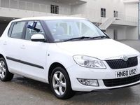 Used Skoda Fabia SE 105 HP (77 kW) 2011 White Hatchback