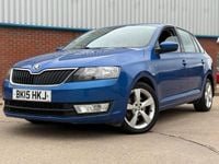 Used Skoda Rapid SE 2015 Blue Hatchback