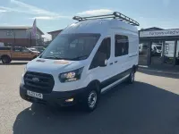 Used Ford Transit 130 HP (95 kW) 2023 White Van