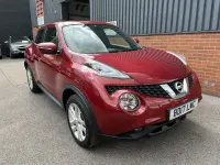 Used Nissan Juke N-Connecta 110 HP (80 kW) 2017 Red SUV