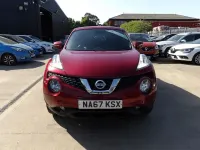 Used Nissan Juke N-Connecta 110 HP (80 kW) 2017 Red SUV