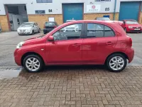 Used Nissan Micra Acenta 2013 Red Hatchback