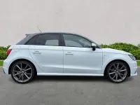Used Audi A1 Black Edition 123 HP (90 kW) 2018 White Hatchback