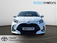 Used Toyota Yaris Hybrid 2024 White Hatchback