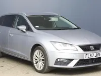 Used Seat Leon ST SE Dynamic 110 HP (80 kW) 2017 Silver Estate