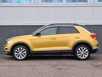 Used VW T-Roc Design 150 HP (110 kW) 2018 Yellow SUV