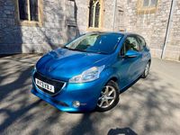Usado Peugeot 208 Active 82 HP (60 kW) 2013 Azul Citadino