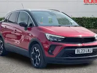 Used Vauxhall Crossland Ultimate 131 HP (96 kW) 2023 Red SUV