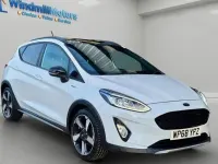 Used Ford Fiesta Active 100 HP (73 kW) 2018 White Hatchback